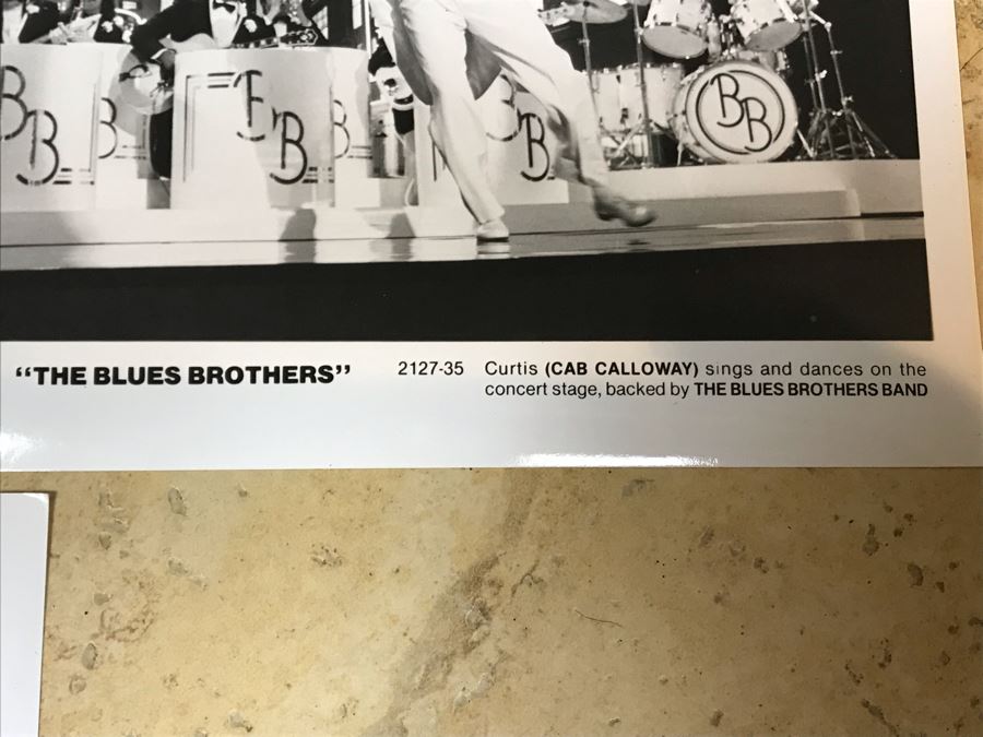 (3) Vintage 1980 The Blues Brothers Movie Memorabilia 8 X 10 Photos Cab Calloway [Photo 8]