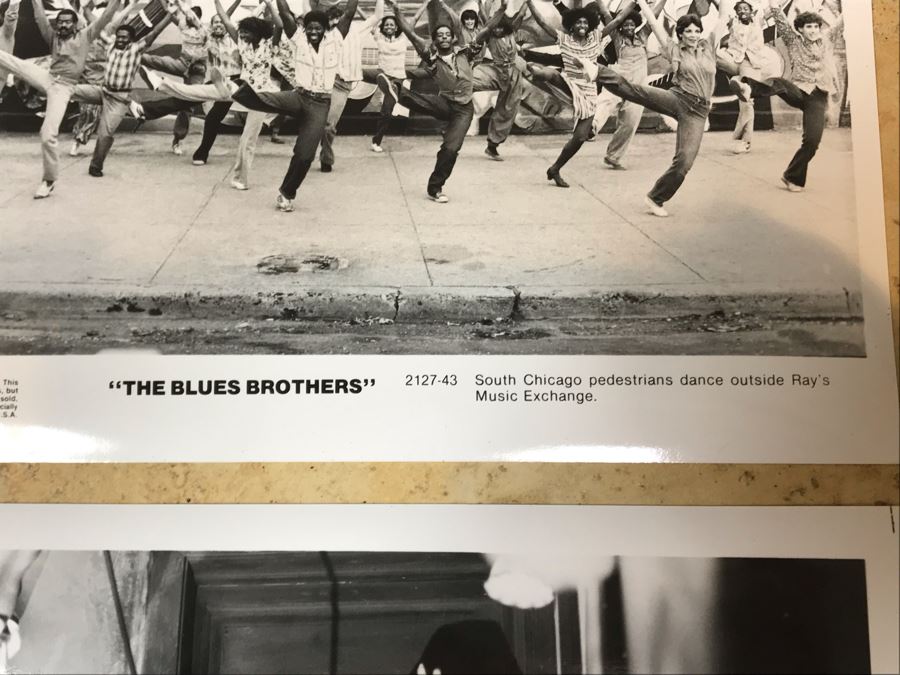 (4) Vintage 1980 The Blues Brothers Movie Memorabilia 8 X 10 Photos [Photo 4]