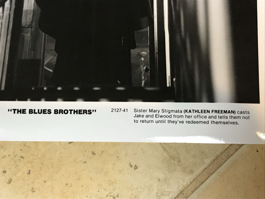 (4) Vintage 1980 The Blues Brothers Movie Memorabilia 8 X 10 Photos [Photo 11]