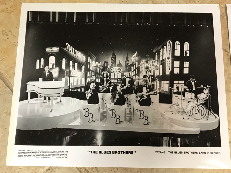 (4) Vintage 1980 The Blues Brothers Movie Memorabilia 8 X 10 Photos [Photo 5]