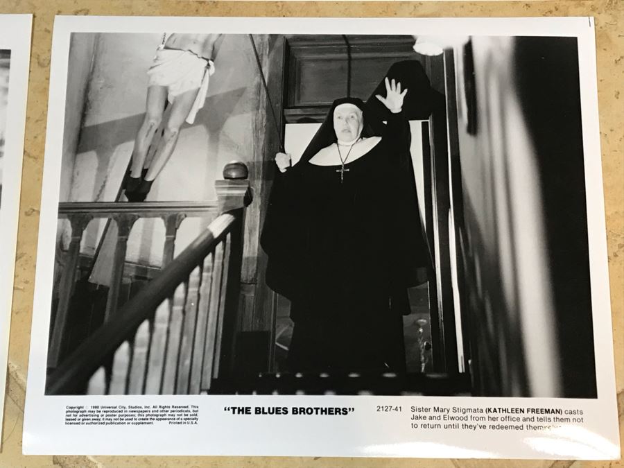 (4) Vintage 1980 The Blues Brothers Movie Memorabilia 8 X 10 Photos [Photo 10]