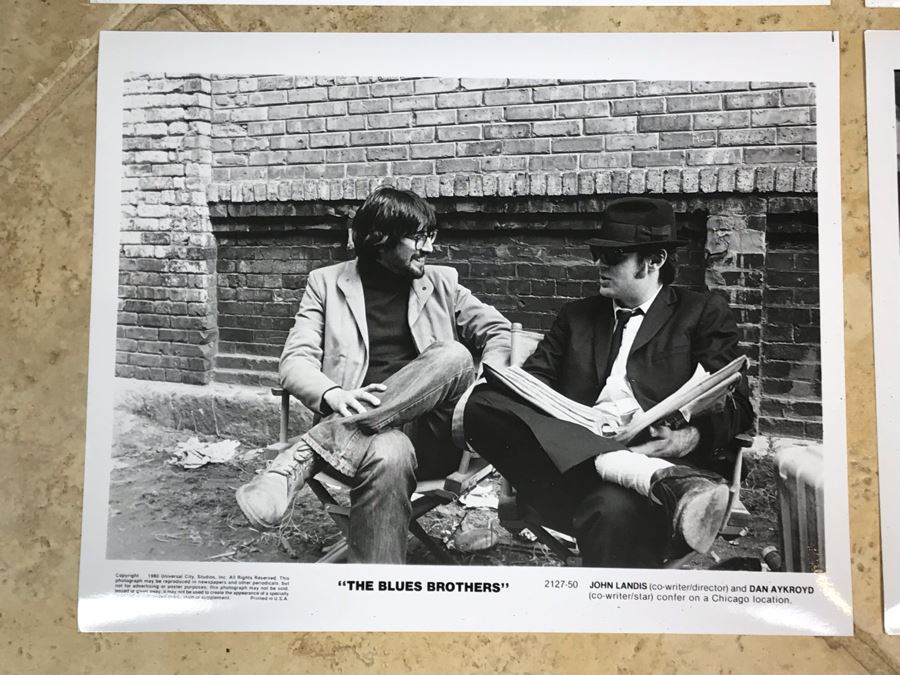 (4) Vintage 1980 The Blues Brothers Movie Memorabilia 8 X 10 Photos [Photo 4]