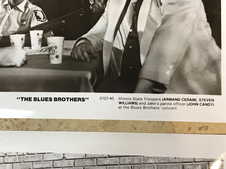 (4) Vintage 1980 The Blues Brothers Movie Memorabilia 8 X 10 Photos [Photo 9]