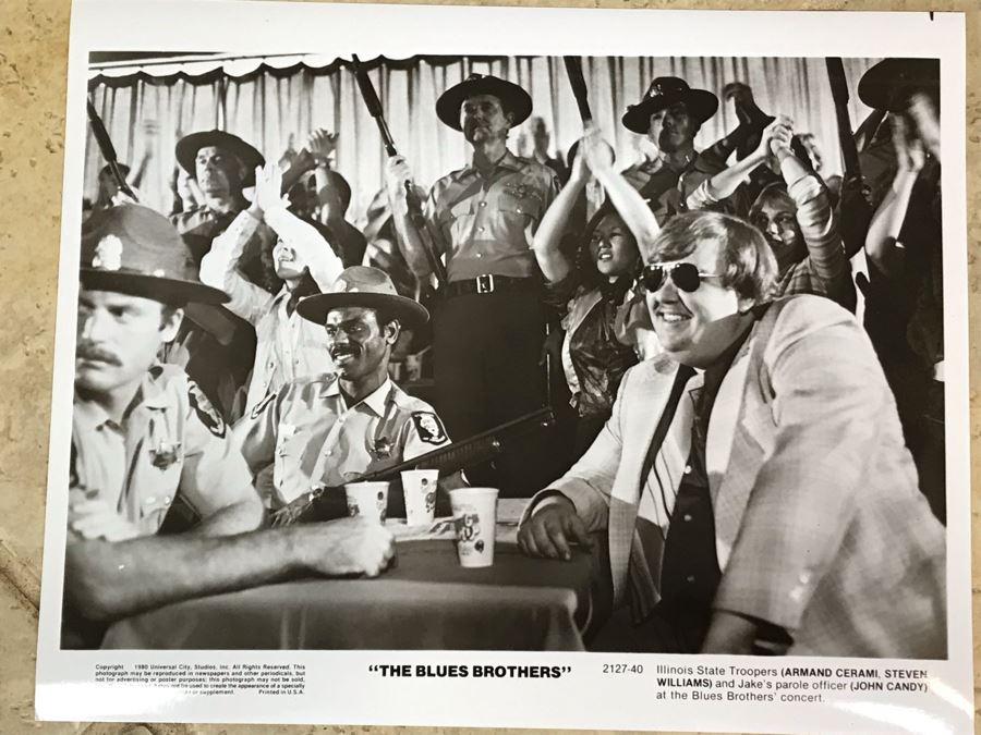 (4) Vintage 1980 The Blues Brothers Movie Memorabilia 8 X 10 Photos [Photo 7]