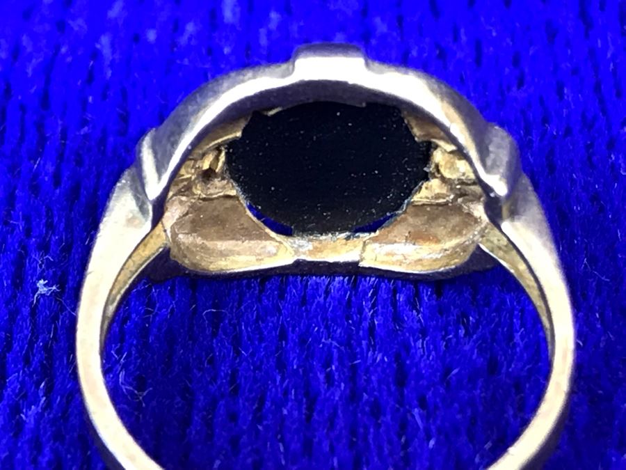 Vintage 10K Gold Ring 2.8g Size 6.5 [Photo 4]