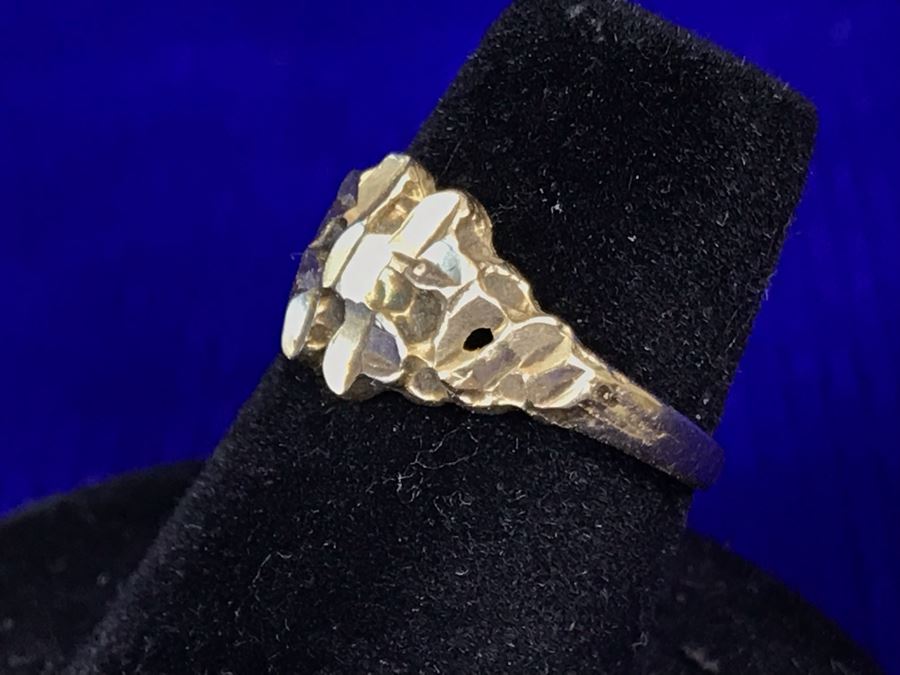 14K Gold Ring 1.6g Size 5.75 [Photo 3]