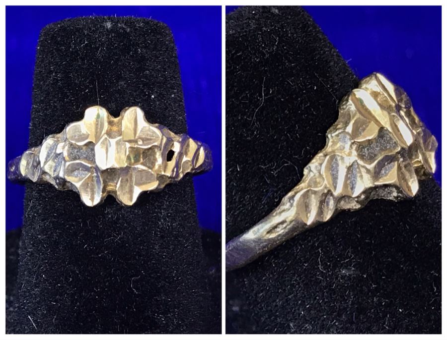 14K Gold Ring 1.6g Size 5.75 [Photo 1]