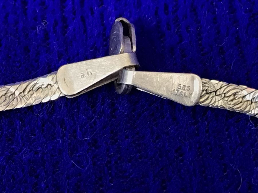 14K Gold Chain Bracelet Italy AH 2.2g [Photo 6]