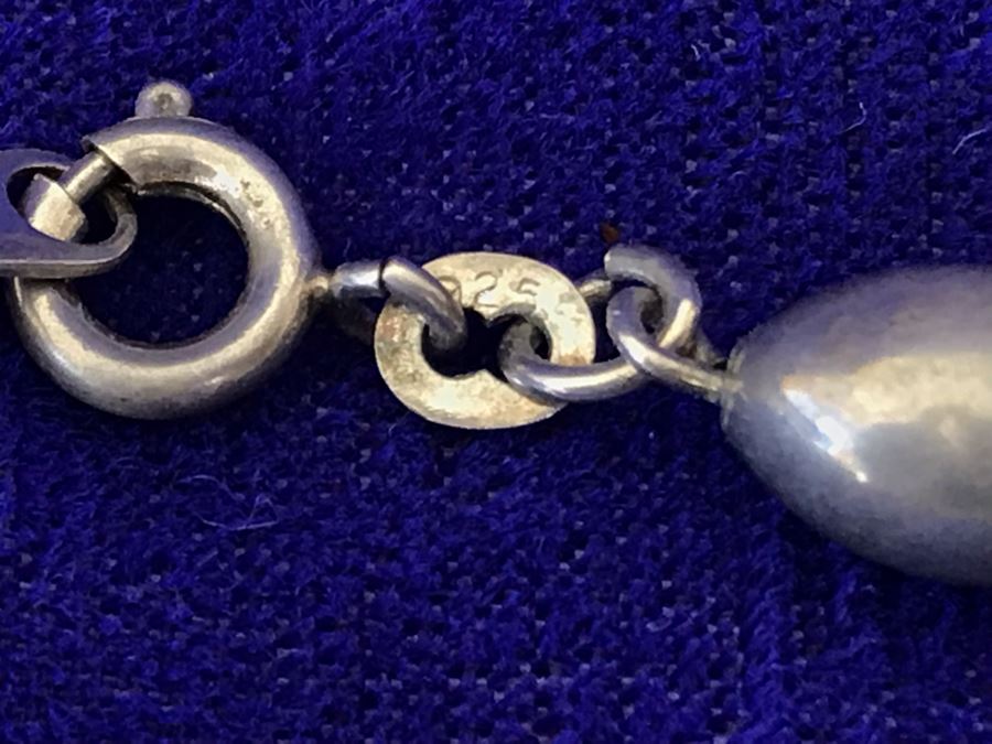 Vintage Sterling Silver Woven Chain Necklace Italy 24'L 29g [Photo 5]