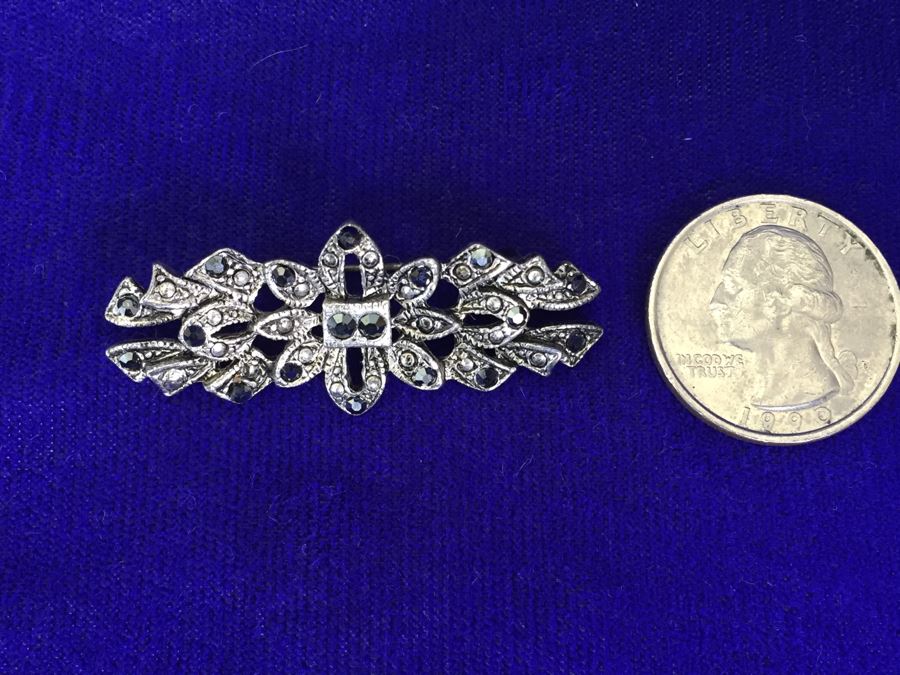 Vintage Sterling Silver Brooch Pin 6.1g [Photo 6]