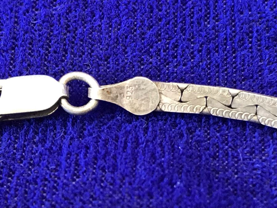 Vintage Sterling Silver 16' Chain Necklace 10.4g [Photo 2]