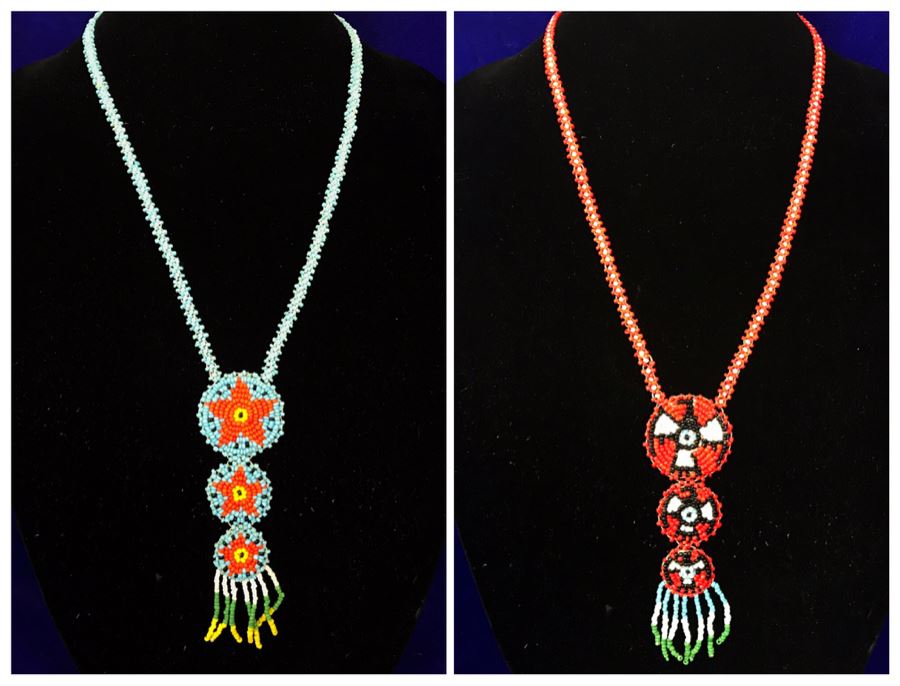 Pair Of Beaded Necklaces [Photo 1]