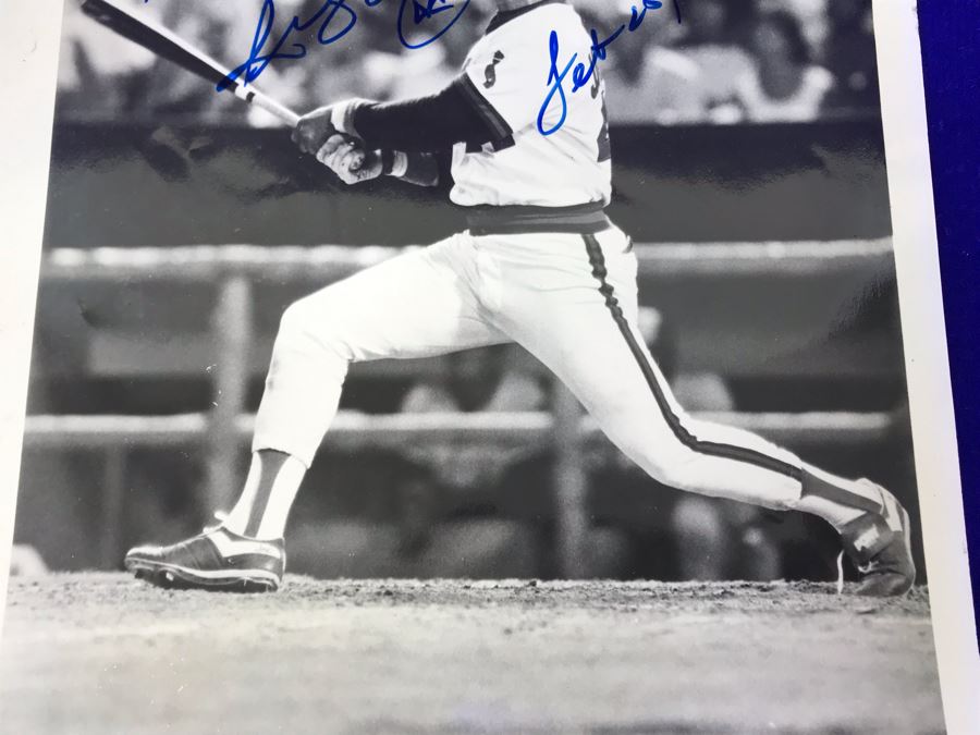 1988 Hand Signed Autograph Of Reggie Jackson 8 X 10 Photograph California Angels  [Photo 4]