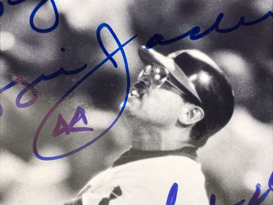 1988 Hand Signed Autograph Of Reggie Jackson 8 X 10 Photograph California Angels  [Photo 7]