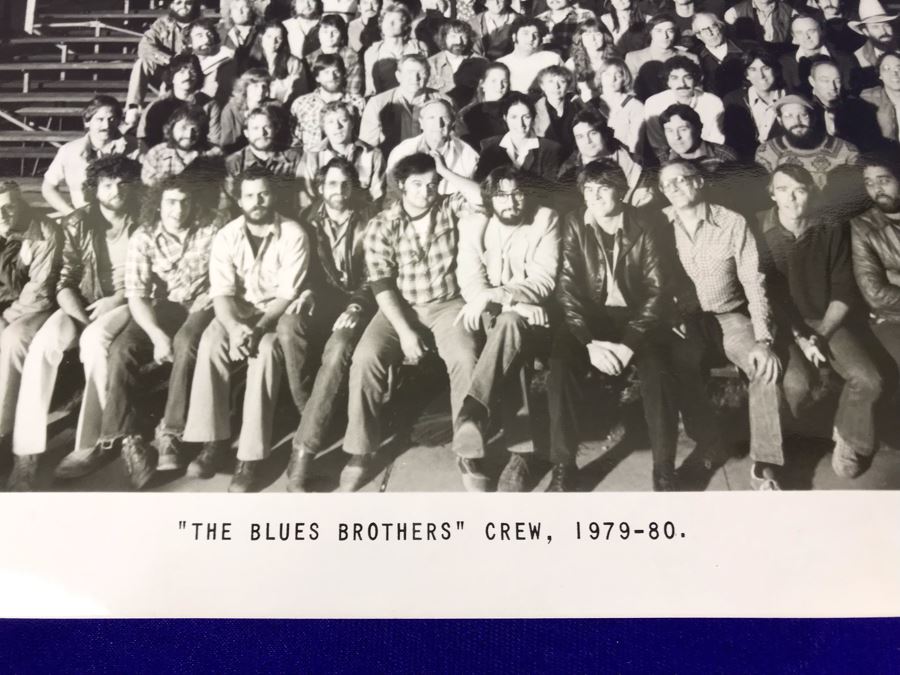 Vintage 1979-1980 The Blues Brothers Movie Memorabilia 8 X 10 Photo Of The Movie Crew [Photo 3]