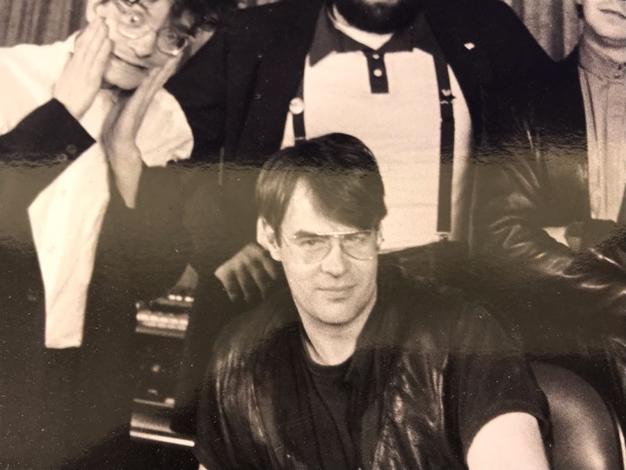 Vintage 8 X 10 Photograph Of Dan Aykroyd With Rock Band DEVO And Robert K. Weiss [Photo 5]