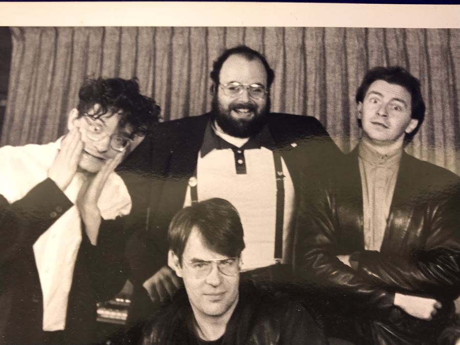 Vintage 8 X 10 Photograph Of Dan Aykroyd With Rock Band DEVO And Robert K. Weiss [Photo 6]