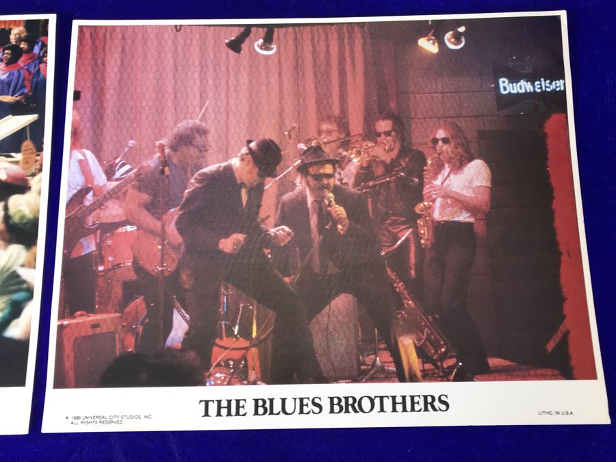Vintage 1980 The Blues Brothers Litho Movie Lobby Cards [Photo 2]