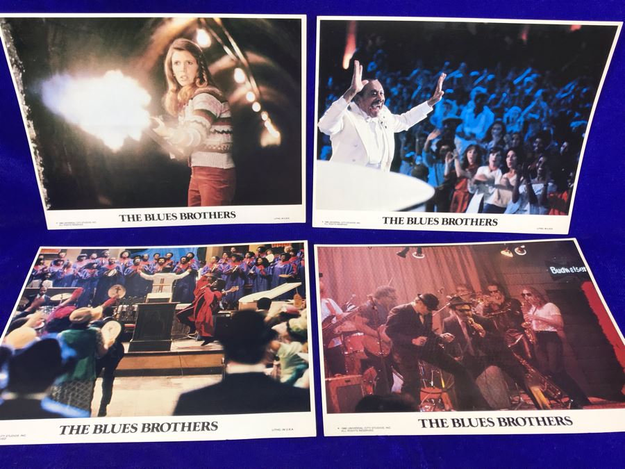 Vintage 1980 The Blues Brothers Litho Movie Lobby Cards [Photo 1]