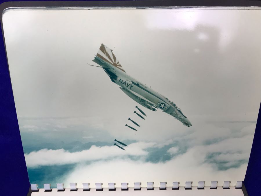 USS Coral Sea CVA-43 Capt W.H. Harris Yankee Station Mar-Apr 1972 US Navy Midway-Class Aircraft Carrier Ship Photos Book [Photo 14]