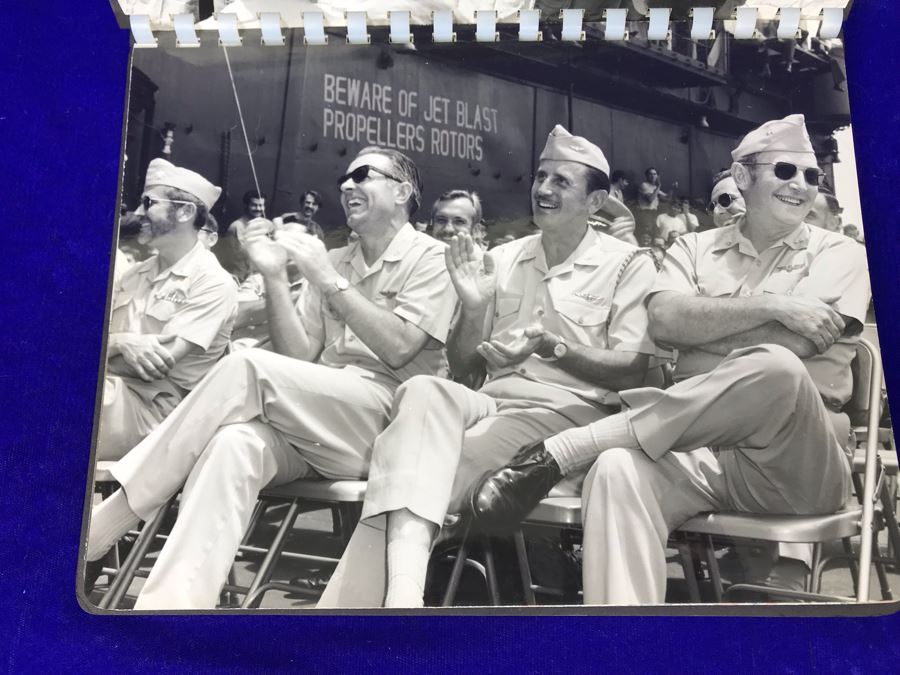 USS Coral Sea CVA-43 Capt W.H. Harris Yankee Station Mar-Apr 1972 US Navy Midway-Class Aircraft Carrier Ship Photos Book [Photo 9]