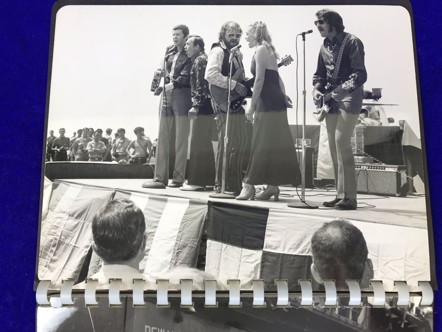 USS Coral Sea CVA-43 Capt W.H. Harris Yankee Station Mar-Apr 1972 US Navy Midway-Class Aircraft Carrier Ship Photos Book [Photo 8]