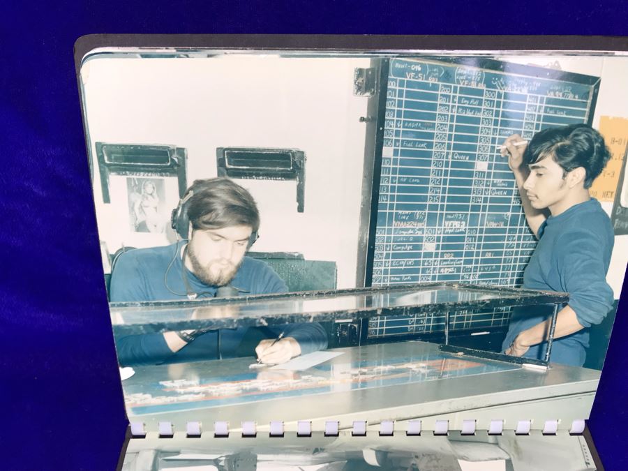 USS Coral Sea CVA-43 Capt W.H. Harris Yankee Station Mar-Apr 1972 US Navy Midway-Class Aircraft Carrier Ship Photos Book [Photo 12]