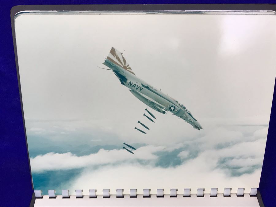 USS Coral Sea CVA-43 Capt W.H. Harris Yankee Station Mar-Apr 1972 US Navy Midway-Class Aircraft Carrier Ship Photos Book [Photo 5]