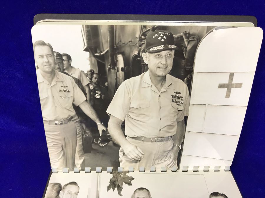 USS Coral Sea CVA-43 Capt W.H. Harris Yankee Station Dec 1971 US Navy Midway-Class Aircraft Carrier Ship Photos Book [Photo 9]