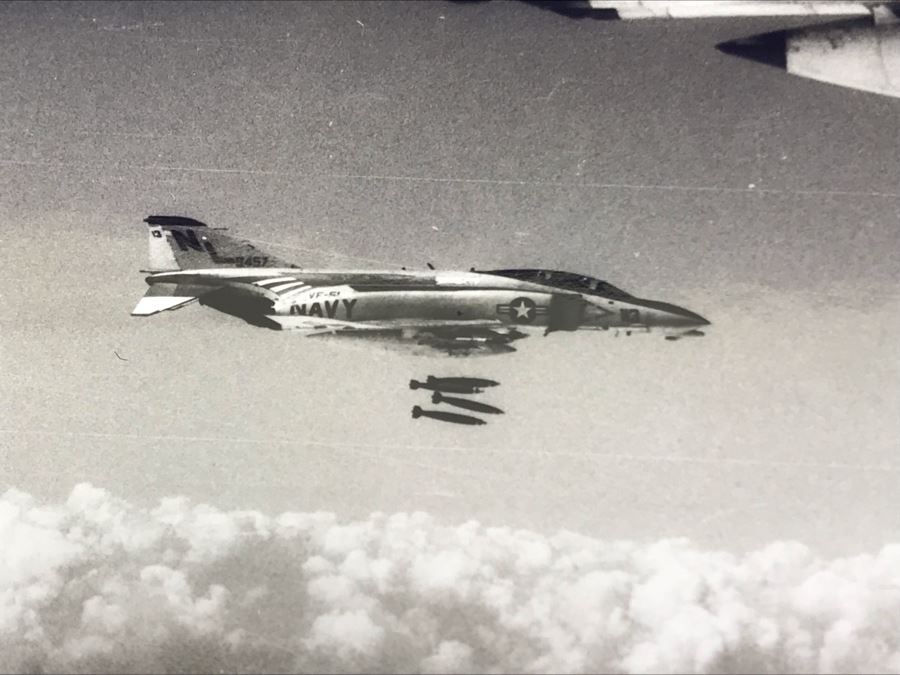 USS Coral Sea CVA-43 Capt W.H. Harris Yankee Station Jan 1972 US Navy Midway-Class Aircraft Carrier Ship Photos Book [Photo 17]