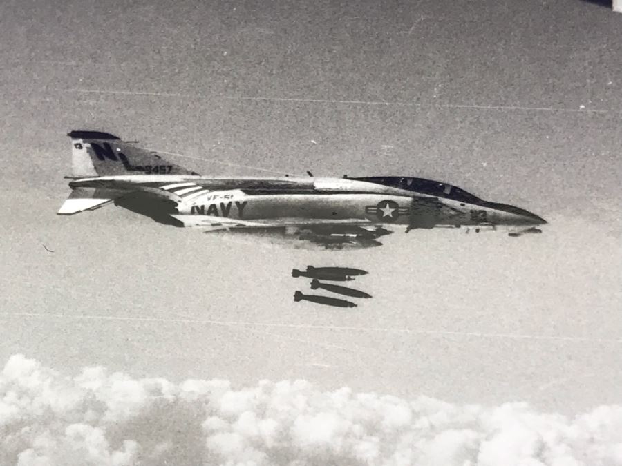 USS Coral Sea CVA-43 Capt W.H. Harris Yankee Station Jan 1972 US Navy Midway-Class Aircraft Carrier Ship Photos Book [Photo 18]