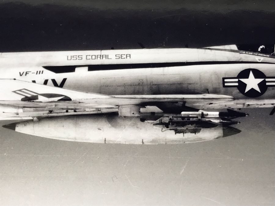 USS Coral Sea CVA-43 Capt W.H. Harris Yankee Station Jan 1972 US Navy Midway-Class Aircraft Carrier Ship Photos Book [Photo 14]