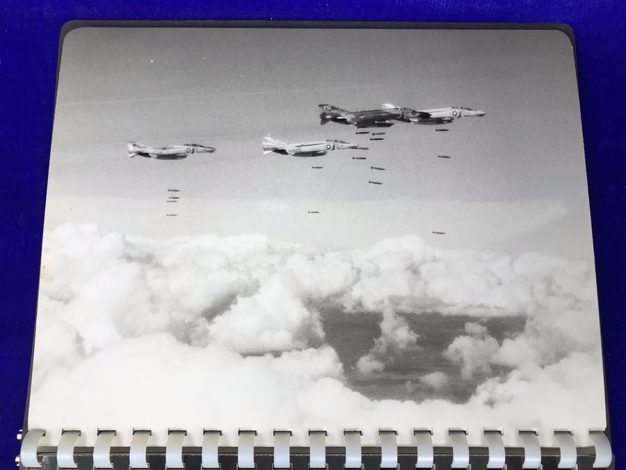 USS Coral Sea CVA-43 Capt W.H. Harris Yankee Station Jan 1972 US Navy Midway-Class Aircraft Carrier Ship Photos Book [Photo 7]