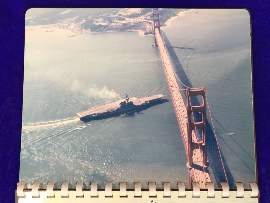 USS Coral Sea CVA-43 Capt W.H. Harris Yankee Station Sep 1971 US Navy Midway-Class Aircraft Carrier Ship Photos Book [Photo 11]