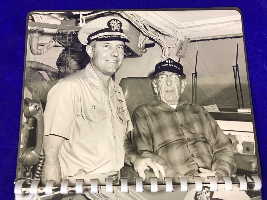 USS Coral Sea CVA-43 Capt W.H. Harris Yankee Station Sep 1971 US Navy Midway-Class Aircraft Carrier Ship Photos Book [Photo 6]