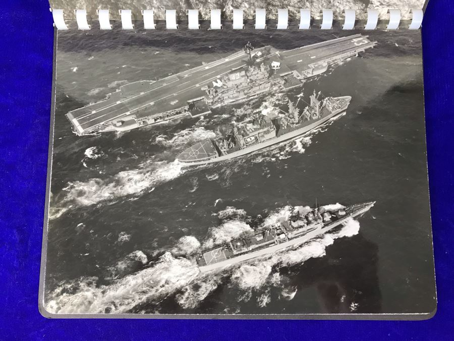 USS Coral Sea CVA-43 Capt W.H. Harris Yankee Station Sep 1971 US Navy Midway-Class Aircraft Carrier Ship Photos Book [Photo 9]