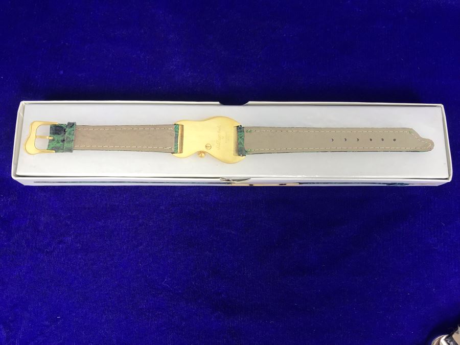 JUST ADDED - New Softwatch By Exaequo Salvador Dali Inspired Melting Time Watch In Box [Photo 9]