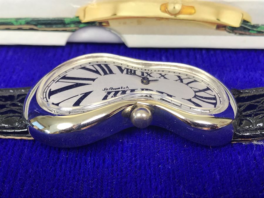 JUST ADDED - New Softwatch By Exaequo Salvador Dali Inspired Melting Time Watch In Box [Photo 4]