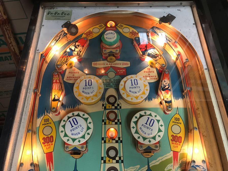 Rare 1967 Williams Apollo Pinball Machine Working - Man On Moon Race To Space Era - See Photos [Photo 22]