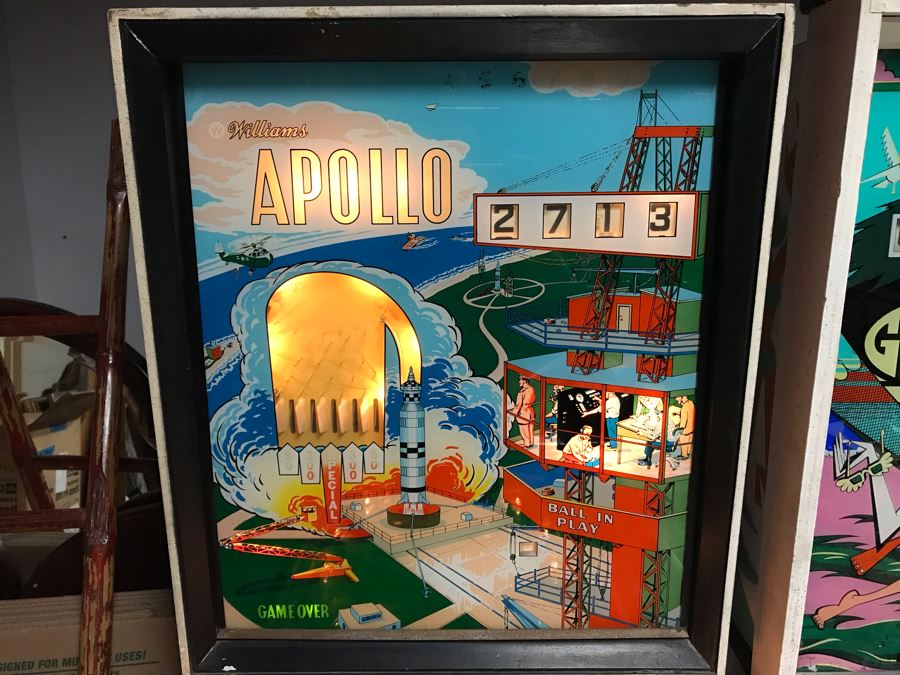 Rare 1967 Williams Apollo Pinball Machine Working - Man On Moon Race To Space Era - See Photos [Photo 20]