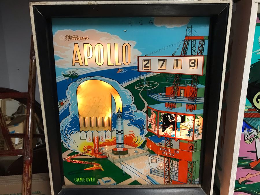 Rare 1967 Williams Apollo Pinball Machine Working - Man On Moon Race To Space Era - See Photos [Photo 19]
