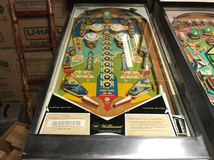 Rare 1967 Williams Apollo Pinball Machine Working - Man On Moon Race To Space Era - See Photos [Photo 5]