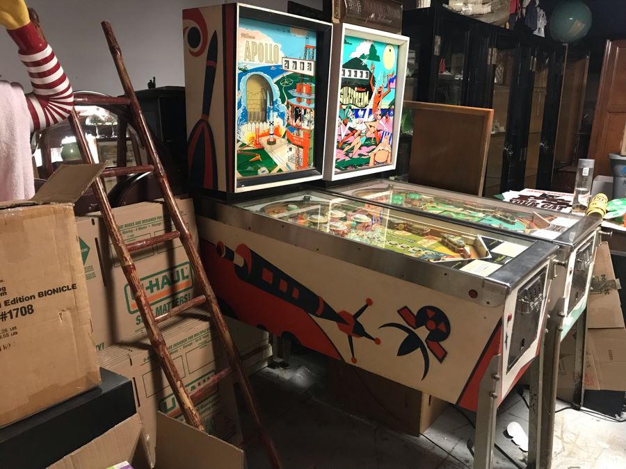 Rare 1967 Williams Apollo Pinball Machine Working - Man On Moon Race To Space Era - See Photos [Photo 3]