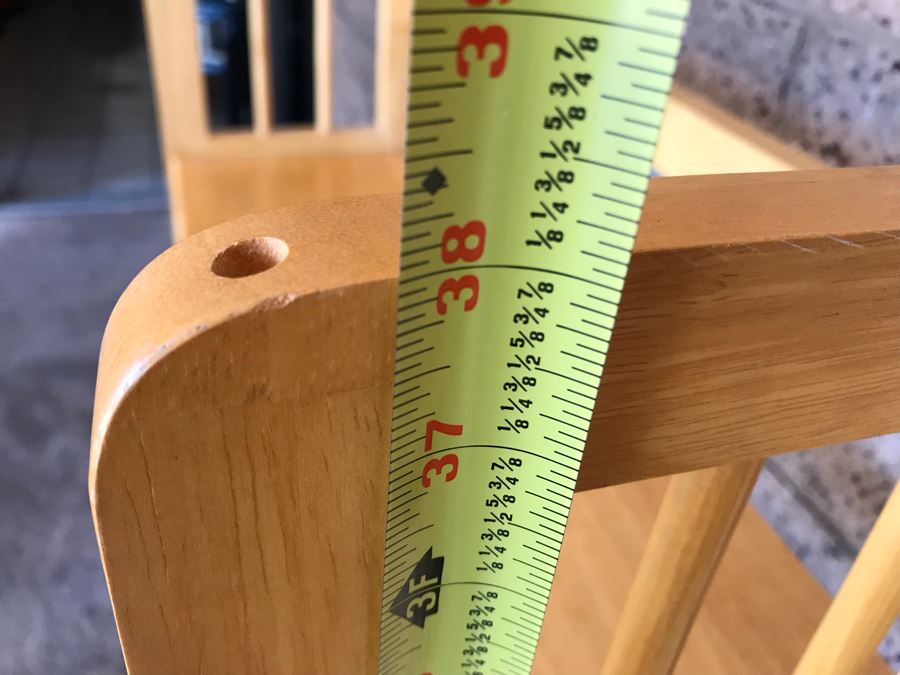 Pair Of Collapsible Wooden Bookshelves 27.5'W X 12'D X 38'H [Photo 9]