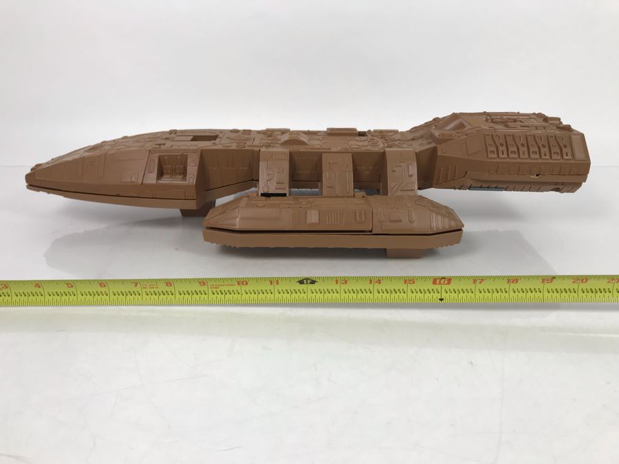 Very Rare PROTOTYPE Mattel Battlestar Galactica BSG Command Ship Prototype Never Manufactured By Mattel - Deemed Too Expensive To Make - Provenance From Former Mattel Employee - 22'L X 10'W X 4'H [Photo 2]