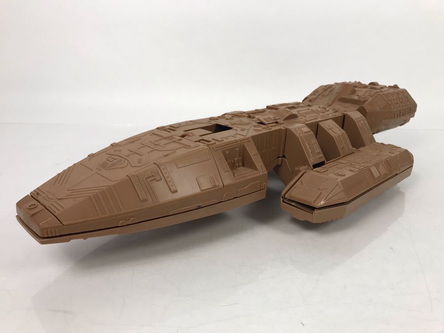 Very Rare PROTOTYPE Mattel Battlestar Galactica BSG Command Ship Prototype Never Manufactured By Mattel - Deemed Too Expensive To Make - Provenance From Former Mattel Employee - 22'L X 10'W X 4'H [Photo 12]