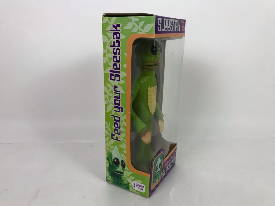 Signed New In Box Funko Sleestak Coin Bank From Land Of The Lost Signed By Sid and Marty Krofft [Photo 8]