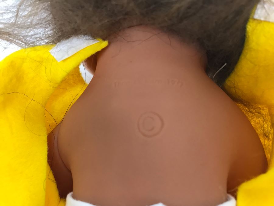 Vintage DAM Troll Doll By Thomas Dam From Denmark Troll Company Classic Girl No. 6045 With Tags 9'H [Photo 10]