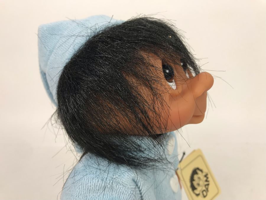 Vintage DAM Troll Doll By Thomas Dam From Denmark Troll Company With Tags [Photo 9]