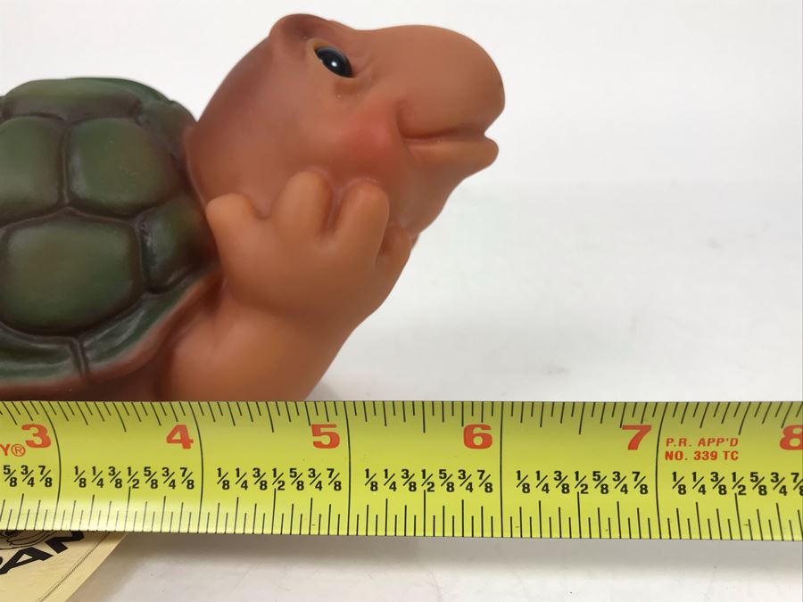 Vintage DAM Troll Doll By Thomas Dam From Denmark Troll Company Skildpadde No. 466 With Tags 6'L [Photo 8]